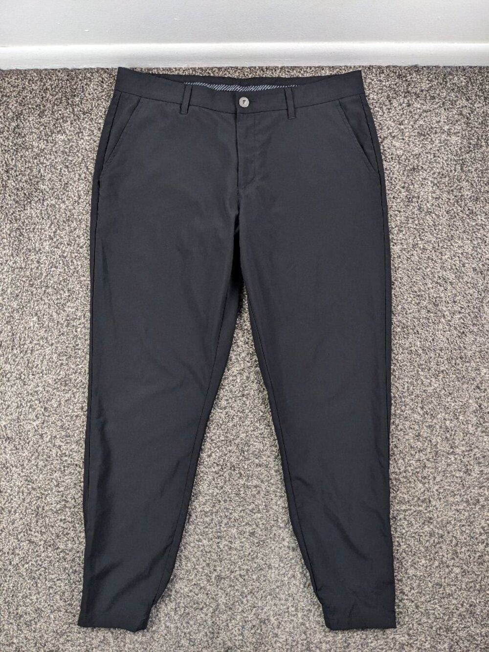 Primo Golf Pants Mens 36x29 (36 Regular) Performance Jogger Black